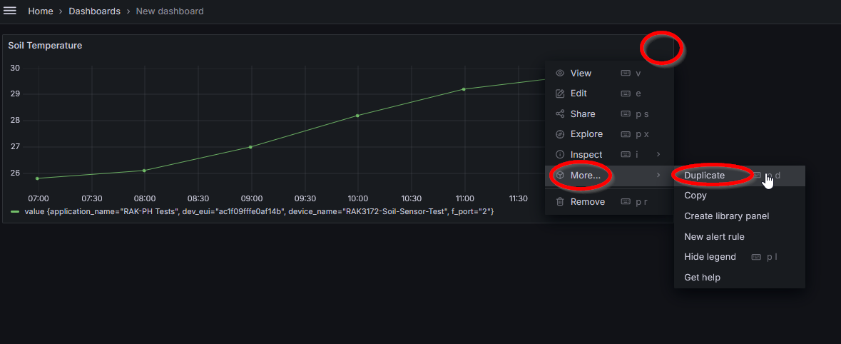 Duplicate visualization